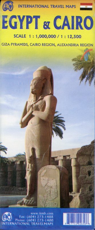 Egypt / Ägypten & Cairo 1:1.000.000 / 1:12.500