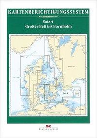Berichtigung Sportbootkarten Satz 4: Großer Belt bis Bornholm (Ausgabe 2020)