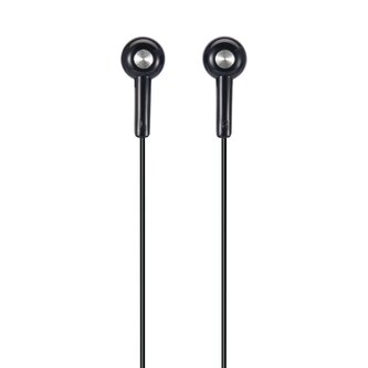 Hama sluchátka Gloss II, špunty, černá