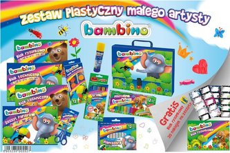 Zestaw plastyczny małego artysty BAMBINO Zestaw plastyczny małego artysty BAMBINO