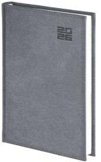 Kalendarz 2026 A5 tygod. notes Aluminium srebrny Kalendarz 2026 A5 tygod. notes Aluminium srebrny