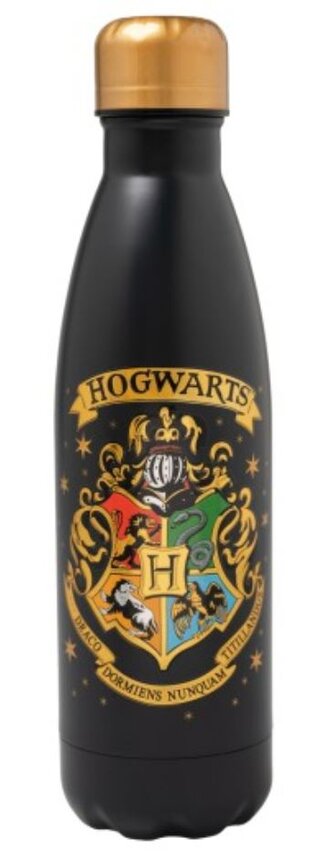Nerezová termo outdoor láhev na pití Harry Potter: Bradavický erb (objem 500 ml)