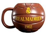 Keramický 3D hrnek FC Real Madrid: Fotbalový míč (objem 600 ml)
