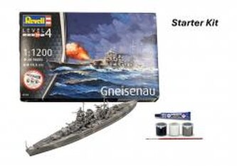 Revell Starter Kit - Battleship Gneisenau