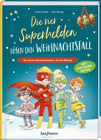 Die vier Superhelden lösen den Weihnachtsfall
