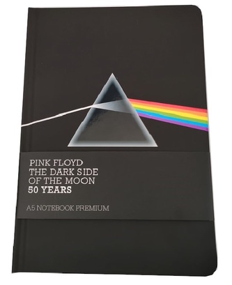 Poznámkový blok Pink Floyd: Tmavá strana měsíce (A5 14,8 x 21,0 cm)