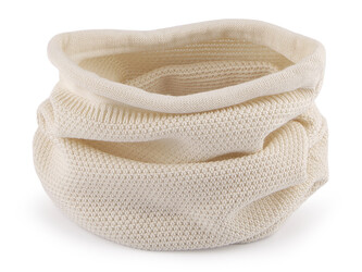 Dámská / dívčí zimní čepice / nákrčník Lamblook - 1 ks - 16 krémová světlá nákrčník