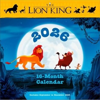 LION KING - Broschürenkalender im Format 30 x 30