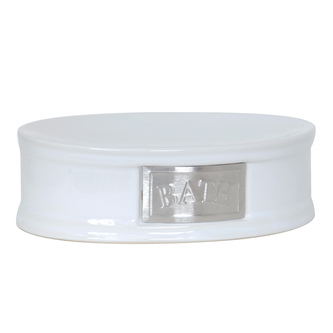 MSV mýdlenka ADELAIDE, bílá, keramika