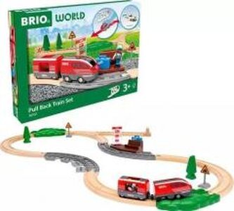 Brio Zestaw Pull Back Train