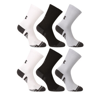 6PACK ponožky Under Armour vícebarevné (1386242 011) M