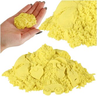 KIK Žlutý kinetický písek 1kg