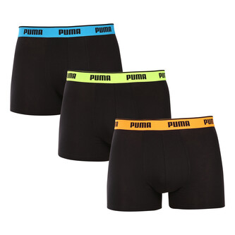 3PACK pánské boxerky Puma černé (701234187 006) L