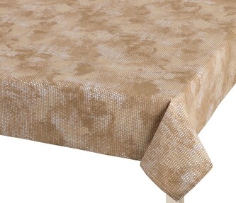 Ubrus ADÉLA - Hnědá - 100x100 cm