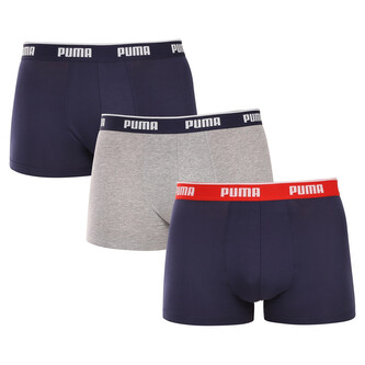 3PACK pánské boxerky Puma vícebarevné (701234187 005) XXL