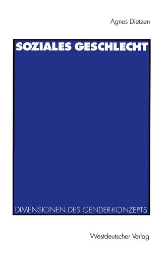 Soziales Geschlecht