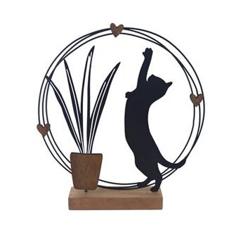 Dekorace kočka K4535