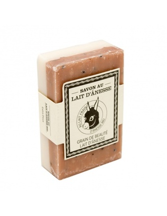 Mýdlo s oslím mlékem DUO - Grain de beauté/Lait d´anesse (piha krásy/oslí mléko) 125g TML F108