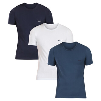 3PACK pánské tričko BOSS vícebarevné (50532470 971) XXL