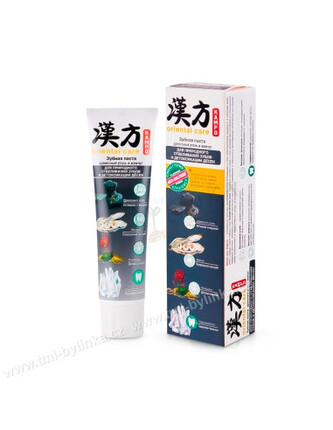KAMPO ORIENTAL CARE: Zubní pasta s uhlím a perlami (přírodní bělení zubů) 100g TML K2454