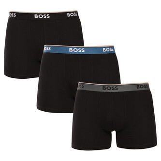 3PACK pánské boxerky BOSS černé (50531691 968) M