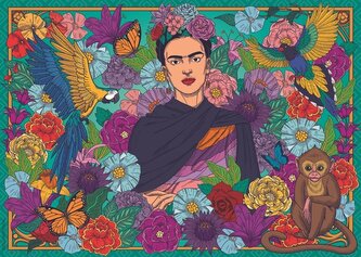 Puzzle 2D: Frida Kahlo 1000el