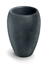 Květináč CANO HIGH 40 cm - barva: tmavě šedá