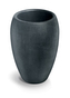 Květináč CANO HIGH 40 cm - barva: tmavě šedá