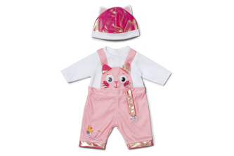 BABY born Overal s čepičkou, 43 cm