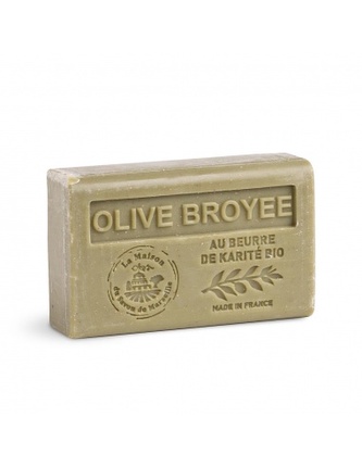 LA MAISON: Mýdlo z bambuckého másla - Olive concassee (Drcené olivy) 125g TML F186