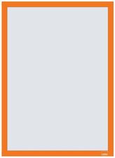 Rám na plakáty, oranžová, A3, nástěnný, plastový rám, 2 ks/balení, NOBO 1915698