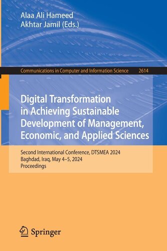 Digital Transformation in Achieving Sustainable Development of Management, Economic, and Applied Sciences