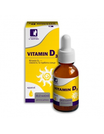 Vitamín D3 kapky 30ml TML E069