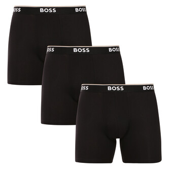 3PACK pánské boxerky BOSS černé (50538142 001) L