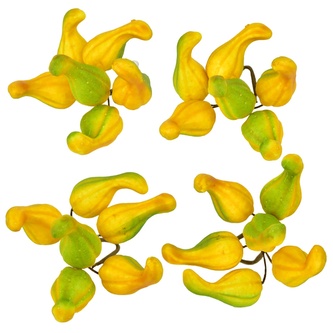 Dýně přízdoby 6 ks, set 4 ks