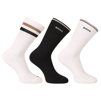 3PACK ponožky BOSS vícebarevné (50547843 960) M