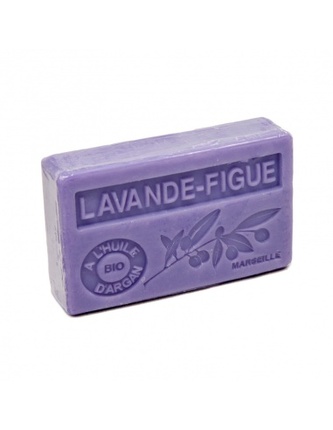 Mýdlo s bio arganovým olejem - Lavande/Figue (Levandule/Fíky) 100g TML F180