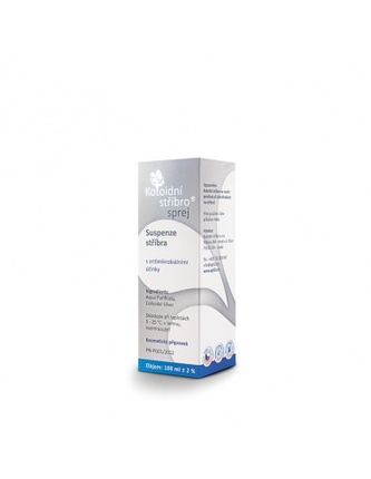 Koloidní stříbro Deodorant-Antiperspirant ve spreji 100ml koncentrace: 20ppm TML J0035