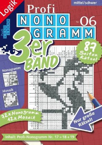 Profi-Nonogramm 3er-Band. Nr.6