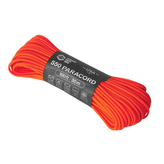 Para lano Atwoood Rope MFG 550 Paracord 30 m - oranžové svítící