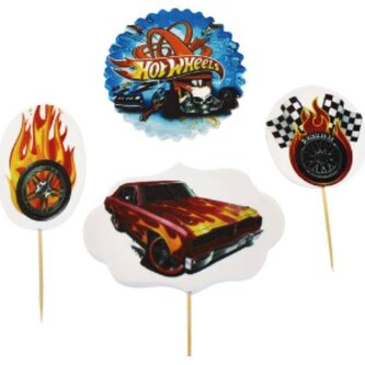 Cukrová figurka zápich Hot wheels - K Decor