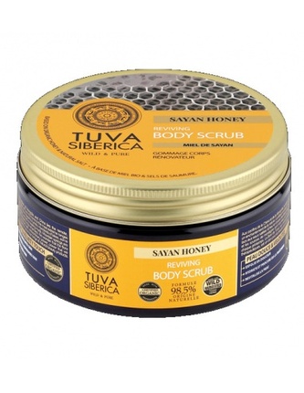 TUVA SIBERICA: Oživující tělový peeling „Sayanský med“ 300ml TML K266