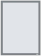 Rám na plakáty, stříbrná, A3, nástěnný, plastový rám, 2 ks/balení, NOBO 1915699