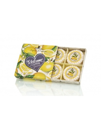 FLORINDA SAPONI DI CORTESIA: Welcome my guests: Citrón 4x25g TML K1961