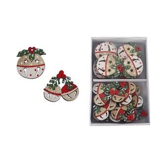 Vánoční přízdoby, 24 ks D7237