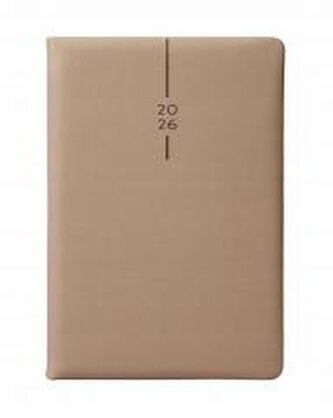 Kalendarz 2026 A5 dzienny beznes planer pastelowy