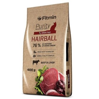 Fitmin Cat Purity Hairball 400 g - expirace do 8.11.2025