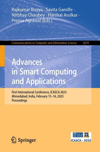 Advances in Smart Computing and Applications