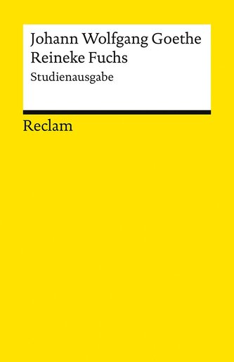 Reinecke Fuchs. Studienausgabe
