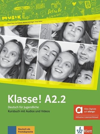 Klasse! A2.2 - Hybride Ausgabe allango, m. 1 Beilage